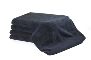 Black Bar Towels Bleach Safe 13 X 13 - 12 ct.