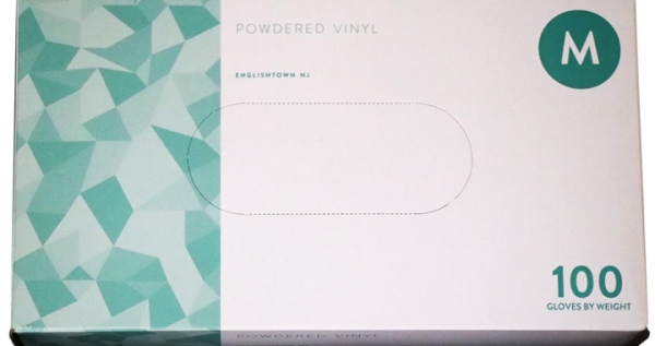 Vinyl Powdered Gloves